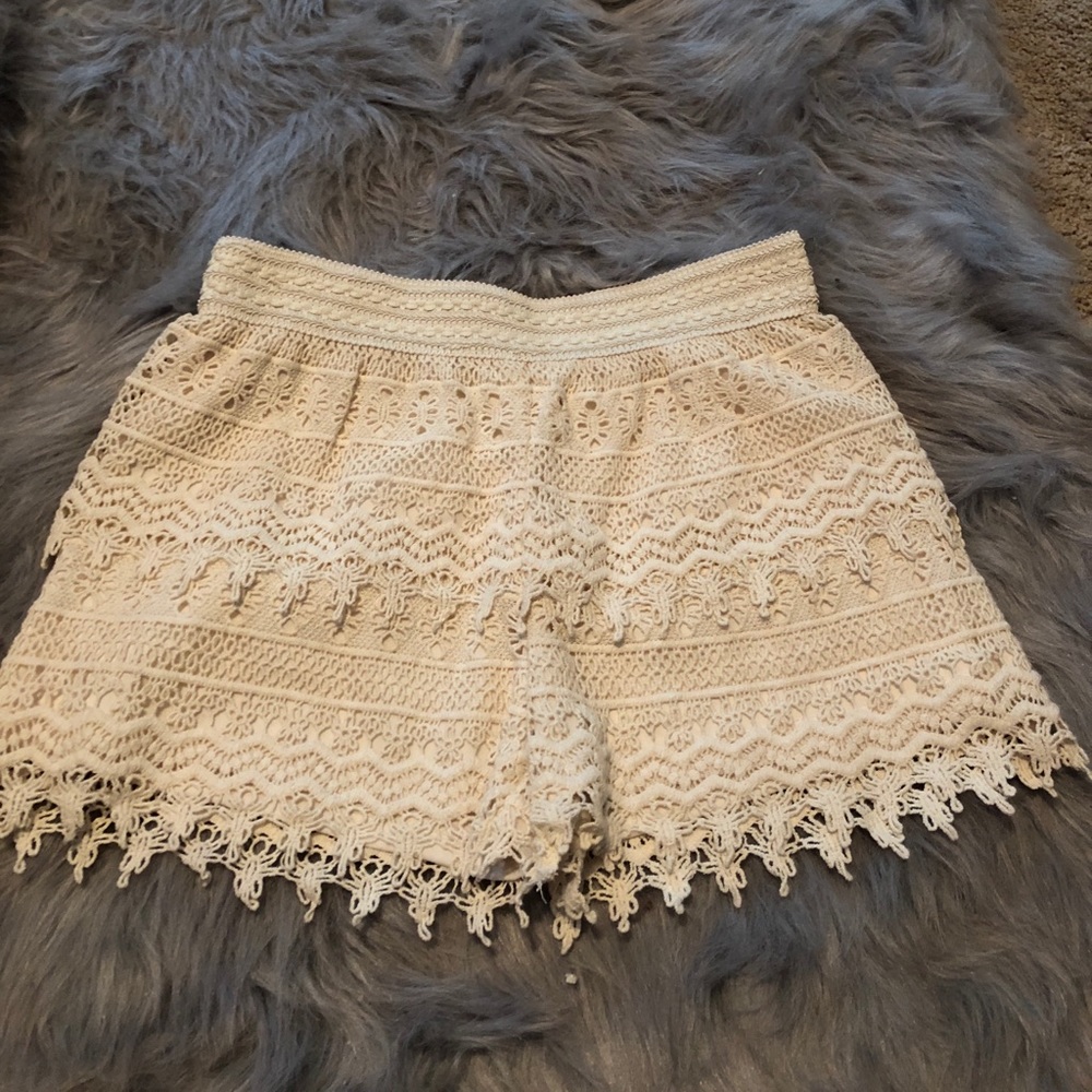 Lace shorts